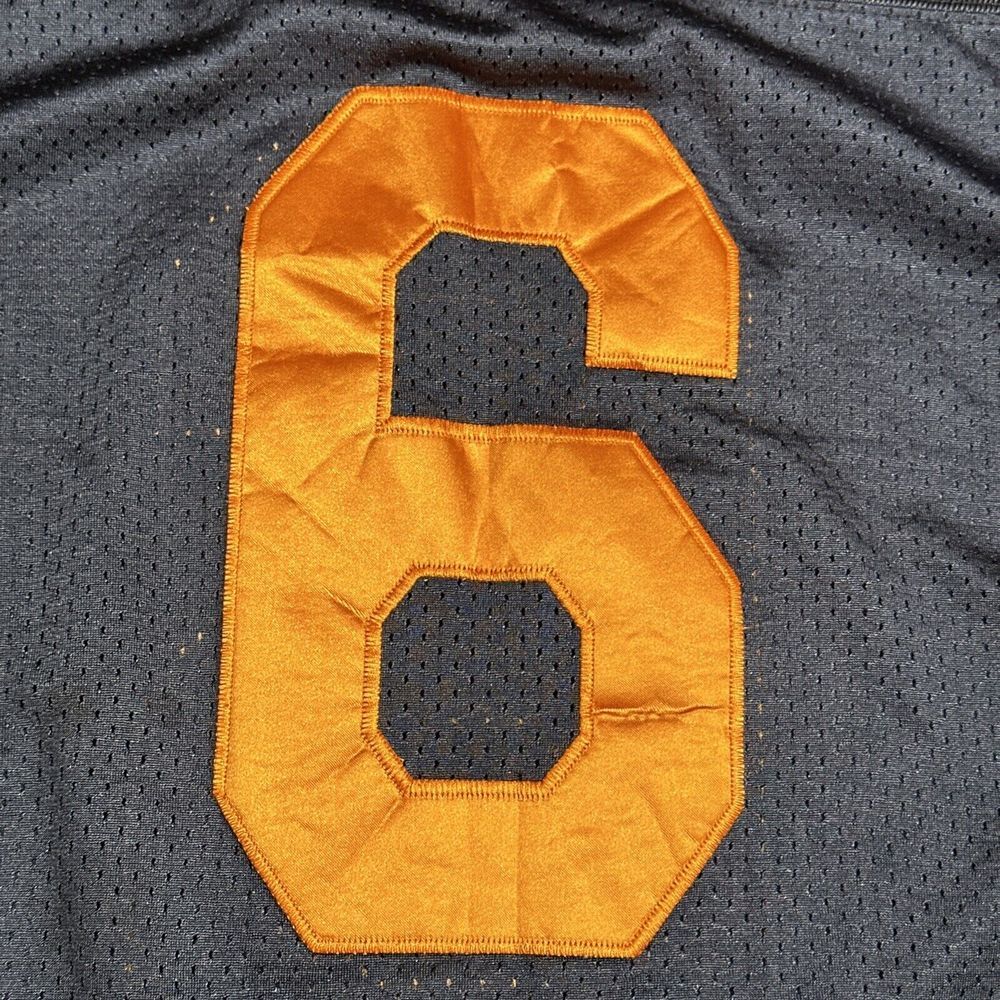 Jay Cutler Chicago Bears Jersey Size 48 Navy Orange Numbers Reebok On Field NFL - Picture 3 of 8